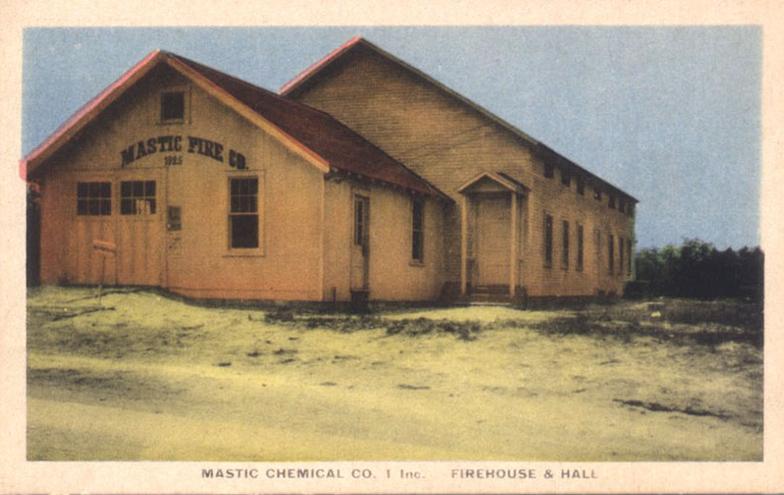 Vintage colorized photo of the original Mastic FD